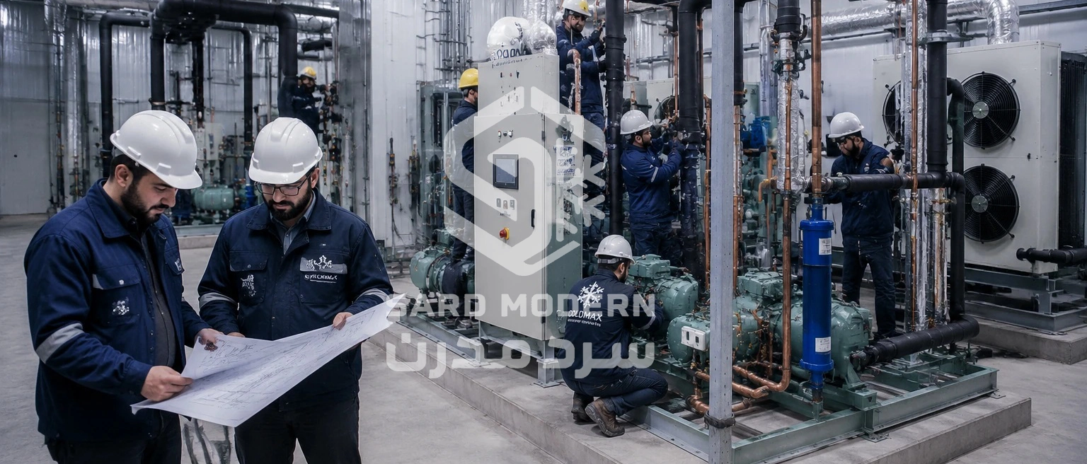 ساخت سردخانه در مازندران با بهترین کیفیت + قیمت 1405 2 طراحی و ساخت سردخانه در مازندران
