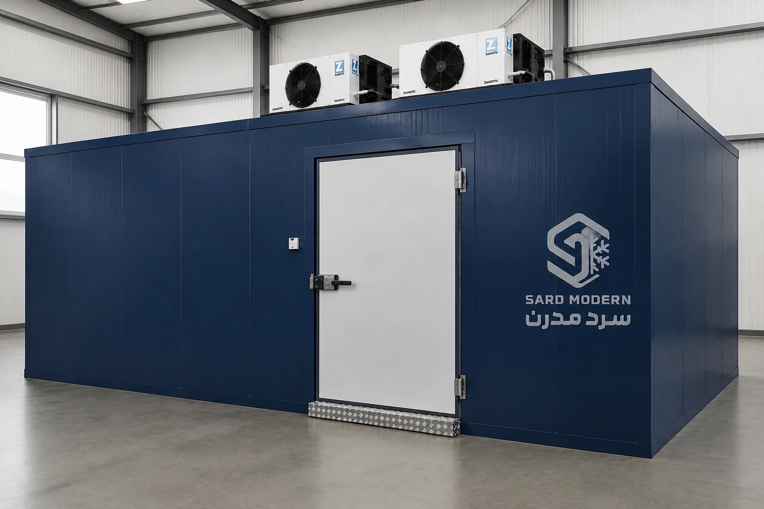 سردخانه 30 تن زیر صفر و بالای صفر 1 سردخانه 30 تن