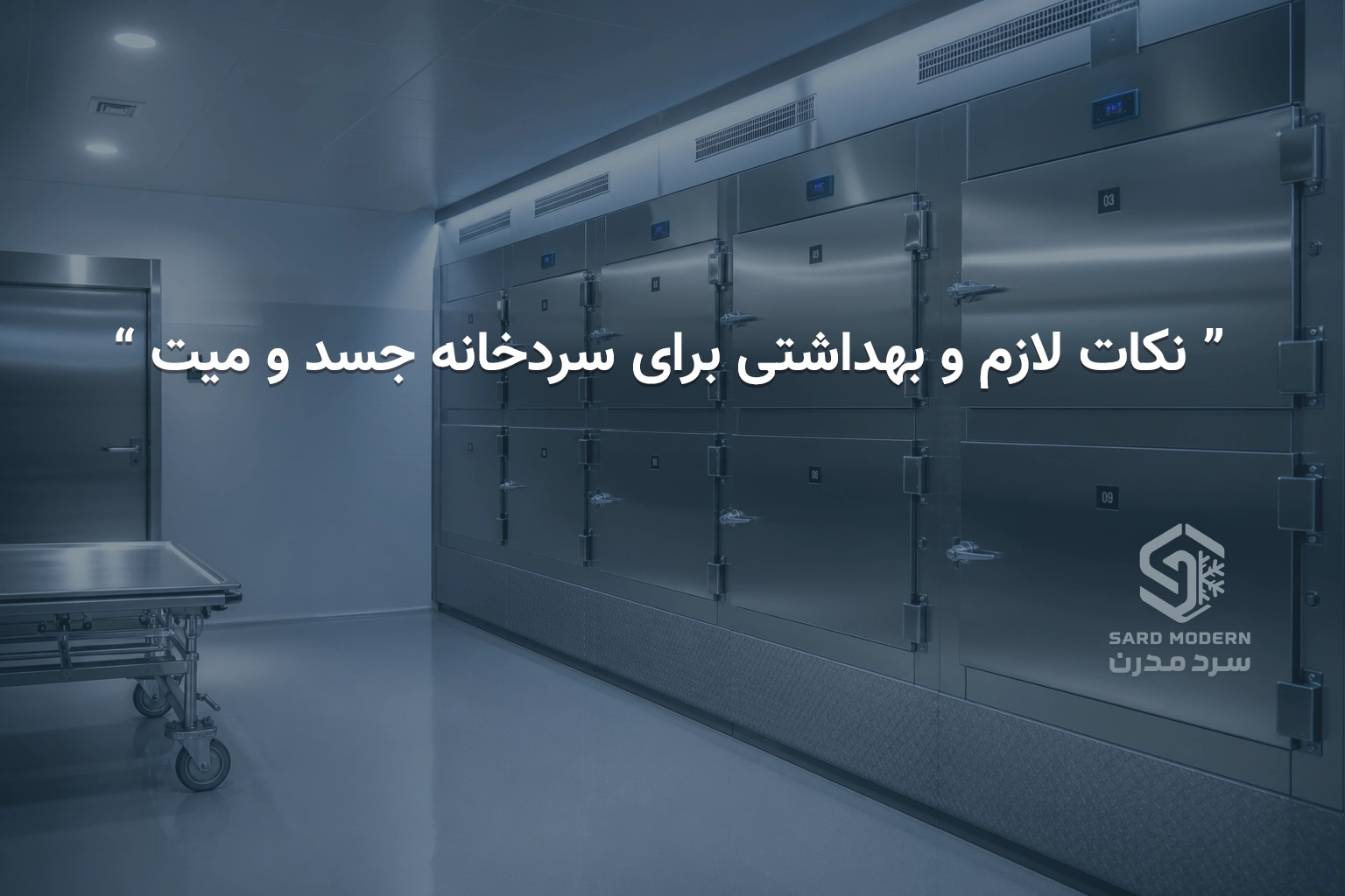 صفحه اصلی 5 مراحل نگهداری سردخانه جسد